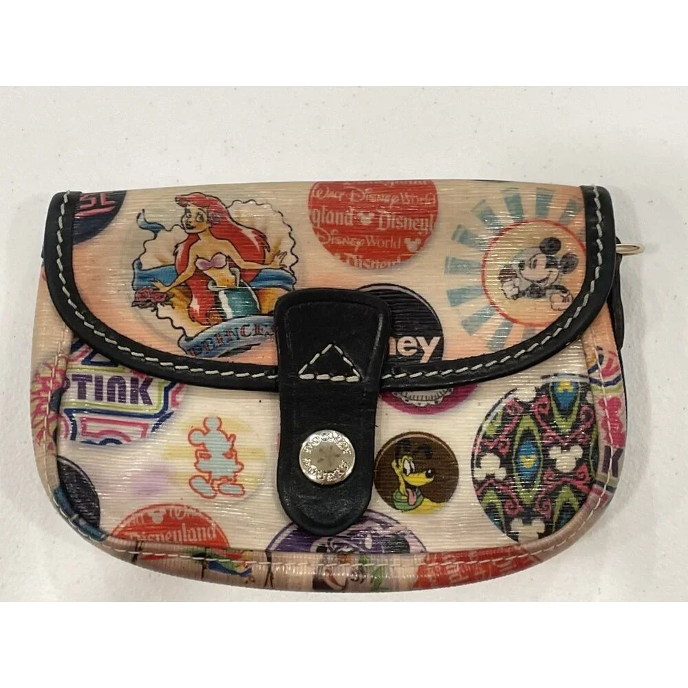 Disney Parks‎ Dooney and Bourke wristlet Wallet pouch mini purse Ariel Tink